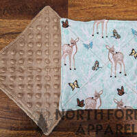Deer Minky Washcloth