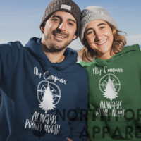 My Compass Always Points North Hoodie